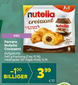 Billa Ferrero Nutella Croissant Angebot