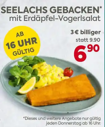 Billa Seelachs gebacken mit erdäpfel-vogerlsalat Angebot