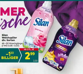 Billa Silan Weichspüler div. Sorten Angebot
