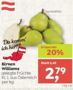 ADEG Birnen Williams Angebot