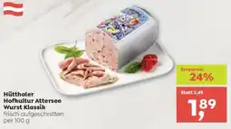 ADEG Hütthaler Hofkultur Attersee Wurst Klassik Angebot