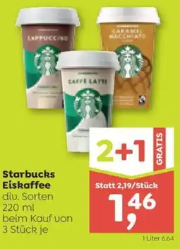 ADEG Starbucks Eiskaffee Angebot