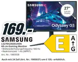 Media Markt LS27DG302EUXEN 68 cm Gaming Monitor Angebot