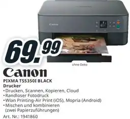 Media Markt PIXMA TS5350I BLACK Drucker Angebot