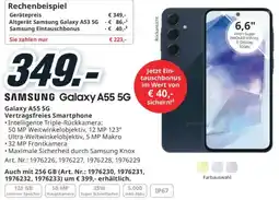 Media Markt Galaxy A55 5G Vertragsfreies Smartphone Angebot