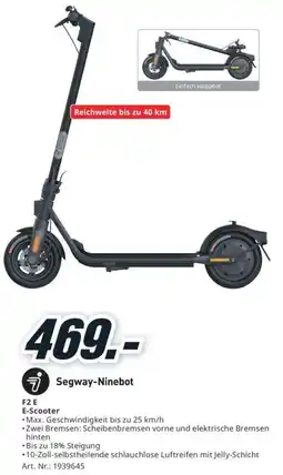 Media Markt F2 E E-Scooter Angebot