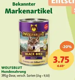 Fressnapf WOLFSBLUT Hundenahrung Angebot