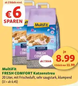 Fressnapf MultiFit FRESH COMFORT Katzenstreu Angebot