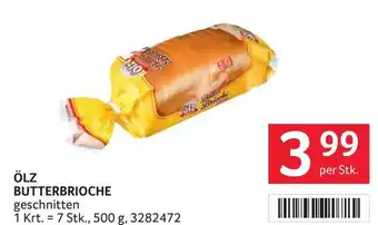 Transgourmet ÖLZ BUTTERBRIOCHE Angebot