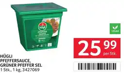 Transgourmet HÜGLI PFEFFERSAUCE, GRÜNER PFEFFER SEL Angebot