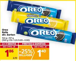 Billa Oreo Rolle div. Sorten Angebot