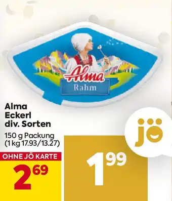 Billa Alma Eckerl div. Sorten Angebot