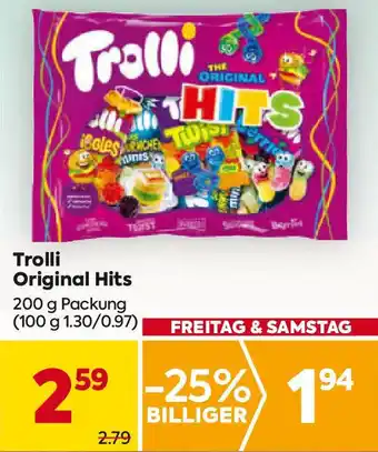 Billa Trolli Original Hits Angebot