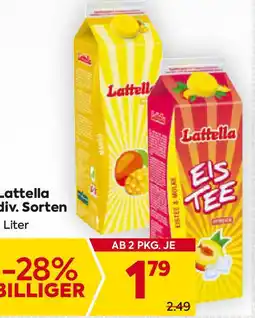 Billa Lattella div. Sorten Angebot