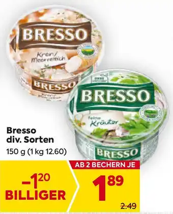 Billa Bresso div. Sorten Angebot