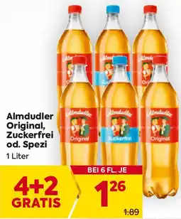 Billa Almdudler Original, Zuckerfrei od. Spezi Angebot