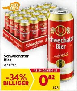 Billa Schwechater Bier Angebot