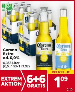 Billa Corona Extra od. 0,0 % Angebot