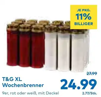 T&G T&G XL Wochenbrenner Angebot