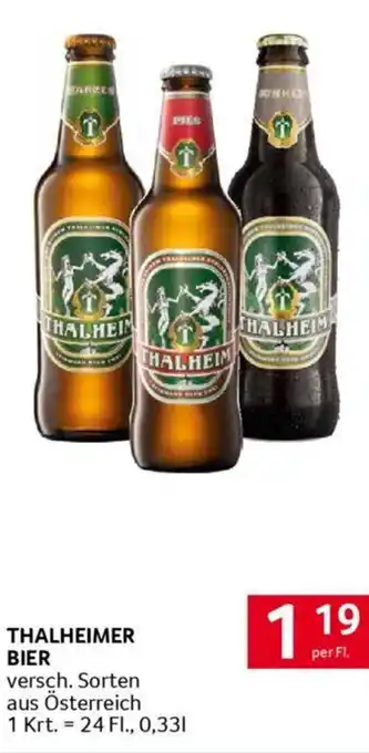 Transgourmet THALHEIMER BIER Angebot