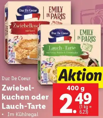 Lidl Zwiebel- kuchen oder Lauch-Tarte Angebot