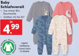 Lidl Baby Schlafoverall Angebot