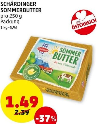 PENNY Schärdinger Sommerbutter 250g Angebot