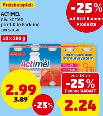 PENNY Actimel 1 Kilo Angebot