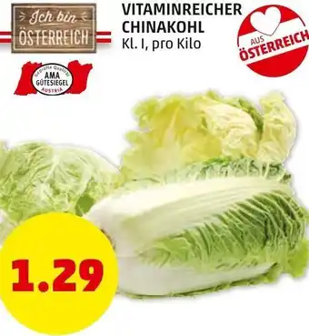 PENNY Vitaminreicher Chinakohl Angebot