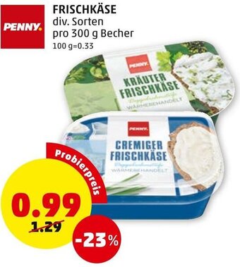 PENNY Frischkäse 300g Angebot