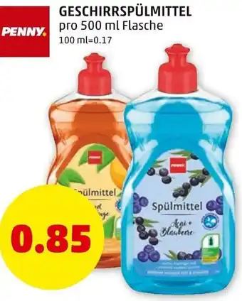 PENNY Geschirrspülmittel 500ml Angebot
