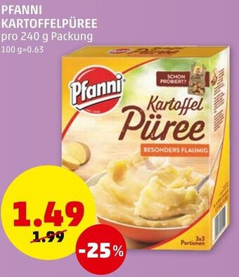 PENNY Pfanni Kartoffelpüree 240 g Angebot
