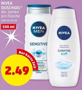 PENNY Nivea Duschgel 500 ml Angebot