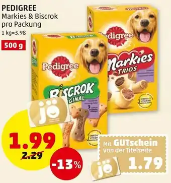 PENNY Pedigree 500g Angebot