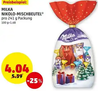 PENNY Milka Nikolo-Mischbeutel 241g Angebot