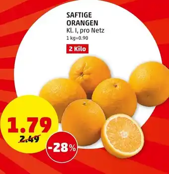 PENNY Safte Orangen 2 Kilo Angebot