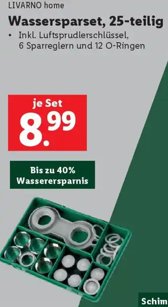 Lidl Wassersparset Angebot