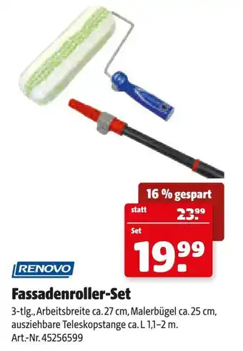 Hagebau Fassadenroller-Set Angebot
