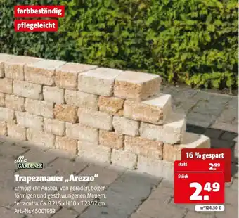 Hagebau Trapezmauer Arezzo Angebot