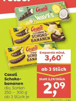 ADEG Casali Schoko- bananen Angebot