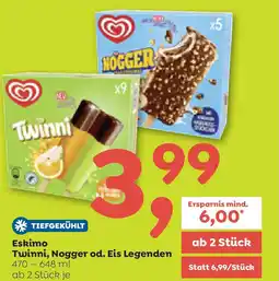 ADEG Eskimo Twinni, Nogger od. Eis Legenden Angebot