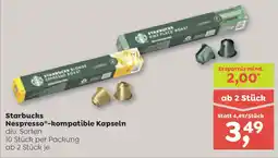 ADEG Starbucks Nespresso kompatible Kapseln Angebot