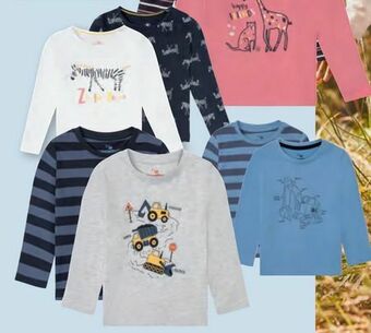 Lidl Kleinkinder Langarmshirts Angebot