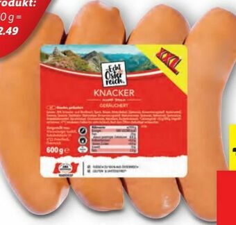 Lidl Knacker Angebot