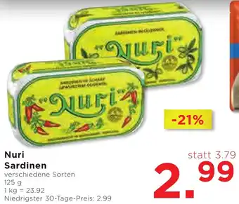 Unimarkt Nuri Sardinen Angebot