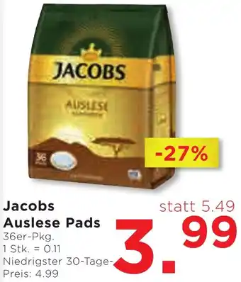 Unimarkt Jacobs auslese pads Angebot