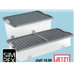 Maximarkt Simpex Basic Rollenbox oder Unterbettbox Maximarkt 1 Stück Angebot