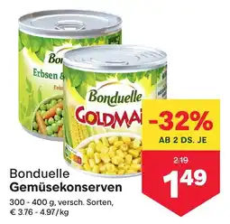 MPreis Bonduelle Gemüsekonserven Angebot