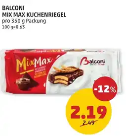 PENNY Balconi mix max kuchenriegel Angebot