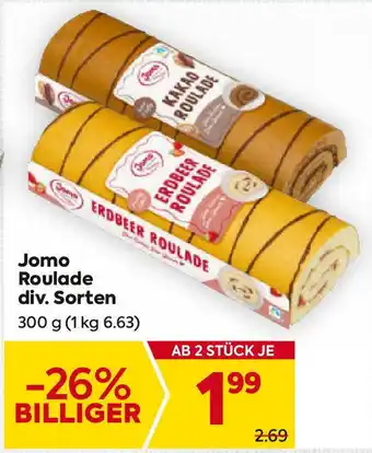 Billa Jomo Roulade Angebot